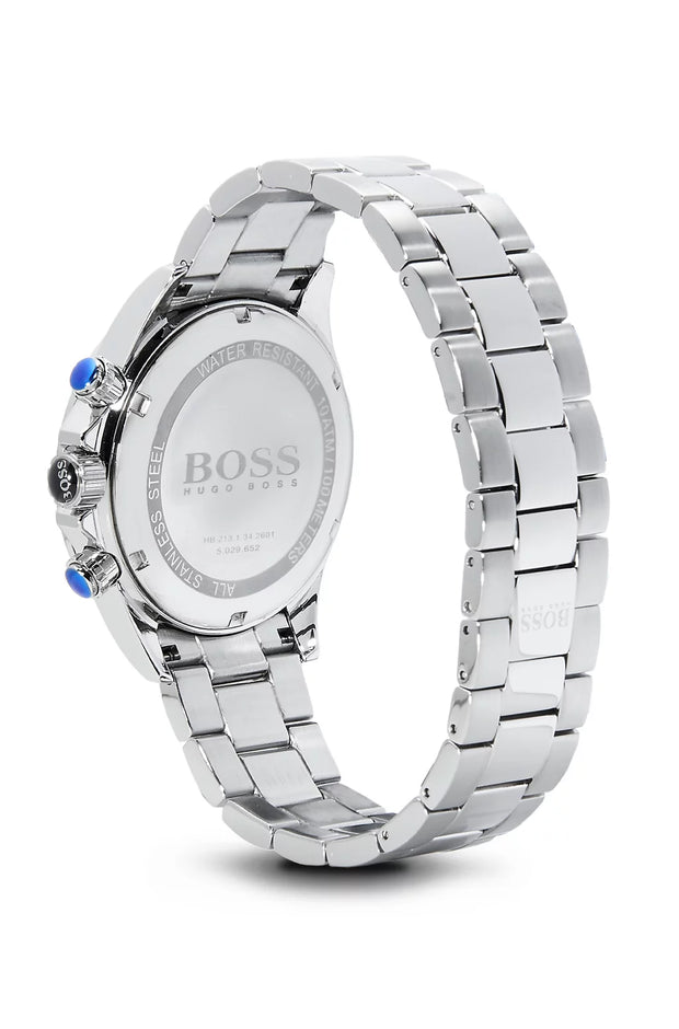 HUGO BOSS® Men’s Chronograph Quartz Stainless Steel 44mm Watch – 1512962