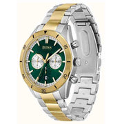 HUGO BOSS® Men’s Chronograph Quartz Stainless Steel Green Dial 44mm Watch 1513872