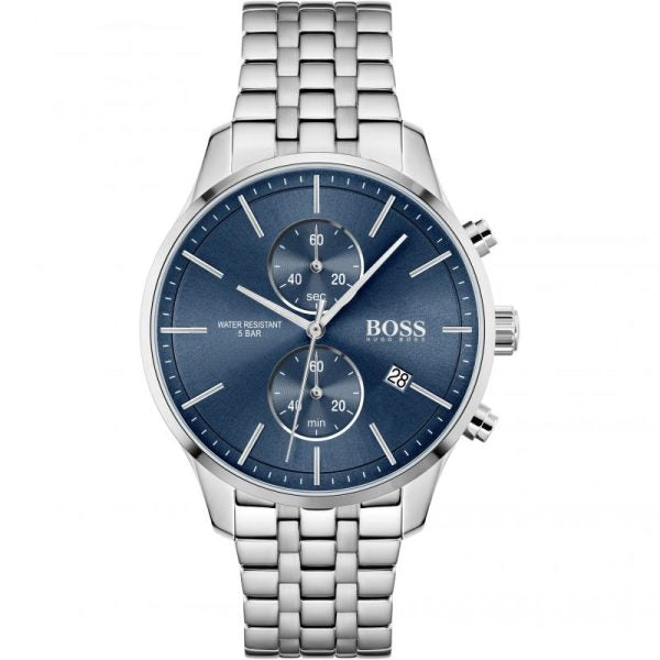 Hugo BOSS® Men’s Stainless Steel Blue Dial 42mm Watch 1513839