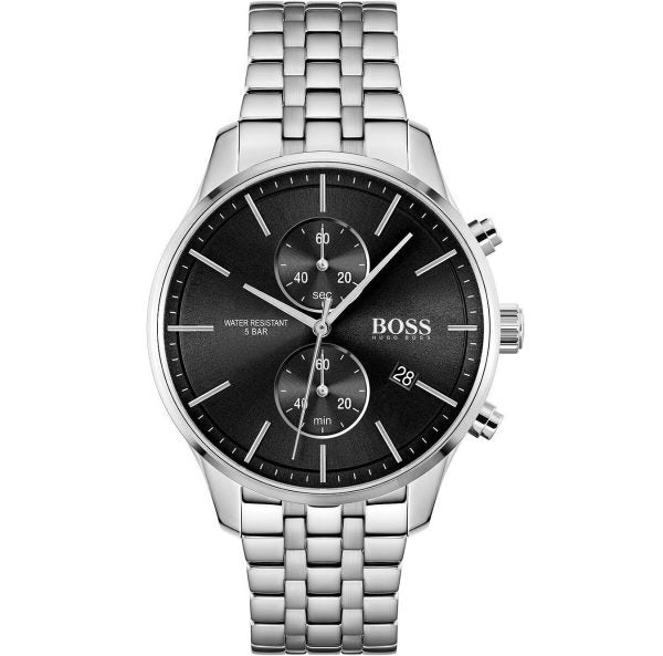 Hugo BOSS® Men’s Quartz Stainless Steel Black Dial 42mm Watch - 1513869