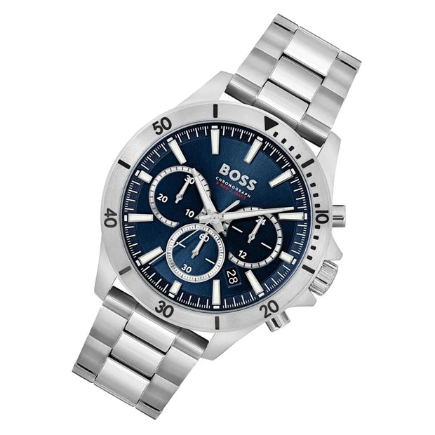 Hugo Boss Stainless Steel Quartz Chronograph Watch 1514069 Troper Watch