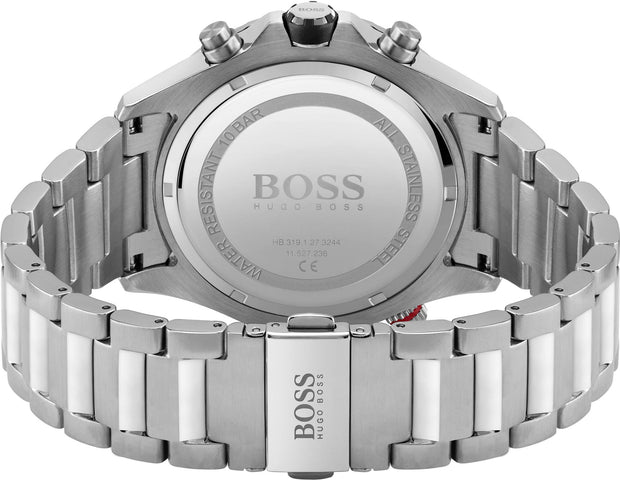 Hugo Boss® Men’s Quartz Stainless Steel Blue Dial 46mm Watch 1513823