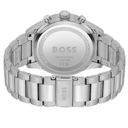 Hugo Boss® Men’s Quartz Silver Stainless Steel Black Dial 44mm Watch - 1514008