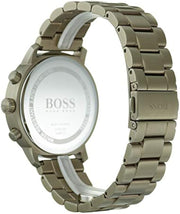 HUGO BOSS Men’s Chronograph Quartz Grey Stainless Steel Grey Dial 42mm Watch – Model 1513610