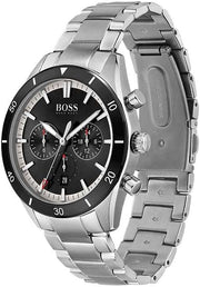 HUGO BOSS® Men's Stainless Steel Quartz Watch with Leather Strap 1513862