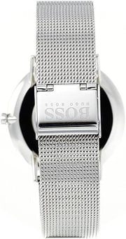 HUGO BOSS® Men's Quartz Stainless Steel Black Dial 40mm Watch - Model 1513514