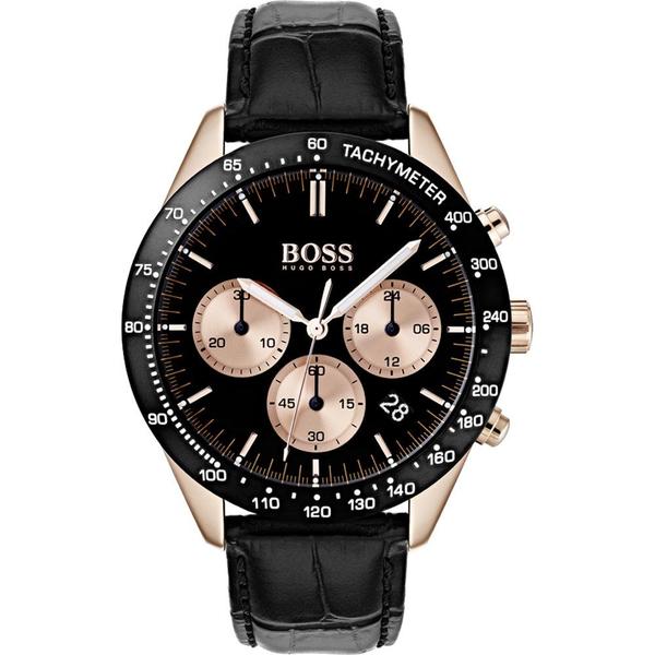 Hugo Boss talent chronograph black dial men's watch Stainless Steel 42 mm 1513580