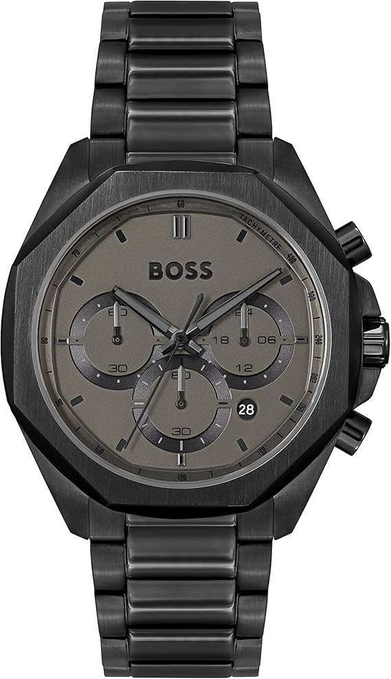 BOSS Men's Chronograph Watch with Gray Dial - Model 1514016