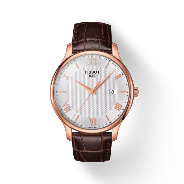 Tissot  Tradition Gents Quartz Silver Dial Men's Watch  T063.610.36.038.00