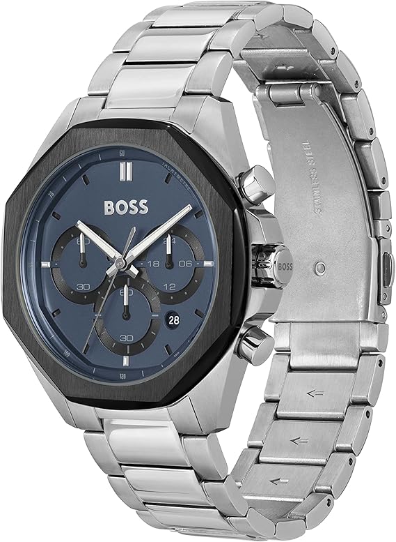 BOSS Men's Chronograph Watch with Blue Dial - Model 1514015