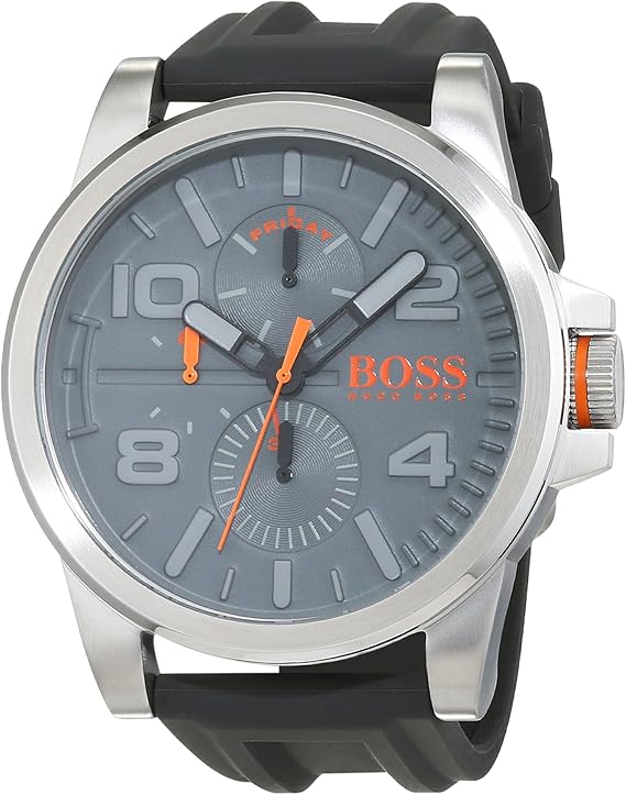 HUGO BOSS® Orange Men’s Quartz Grey Dial Sports Watch - Model 1550007