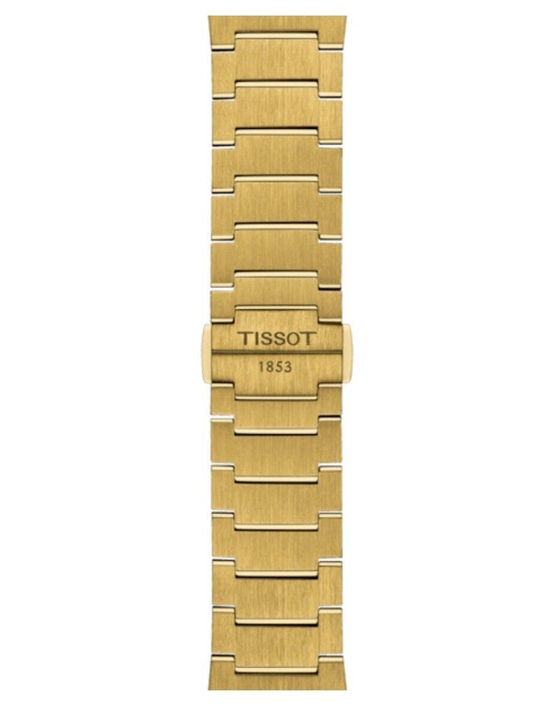 New Tissot PRX Champagne Dial Yellow Gold PVD 40mm Men's Watch T1374103302100