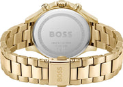 Hugo BOSS Women's Quartz Analog Silver Dial Gold Watch – Model 1502628