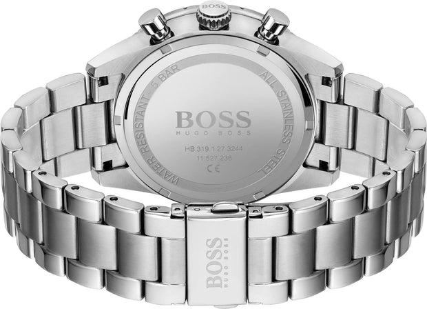 HUGO BOSS® Men’s Quartz Stainless Steel Blue Dial 44mm Watch 1513850