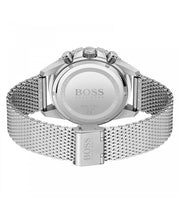 Hugo Boss® Men’s Quartz Silver Stainless Steel Green Dial 46mm Watch - 1513905