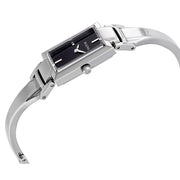 Bulova Casual Black Dial Stainless Steel Ladies Watch 96L138