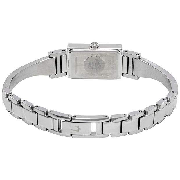 Bulova Casual Black Dial Stainless Steel Ladies Watch 96L138