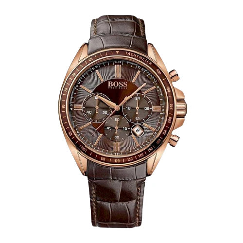 HUGO BOSS® Driver Sport Chronograph Brown Dial Men's Watch - 1513093