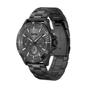 Hugo Boss Full Black and Multifunction Dial Men's Watch | 1514058 Stainless Steel