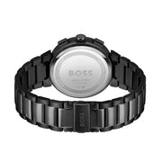 Hugo Boss® Men’s Quartz Black Dial Stainless Steel Analog Watch - 1514001