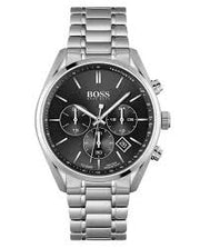 Hugo BOSS® Associate Champion Chronograph Men's Watch Stainless Steel Black Dial 42 mm 1513871