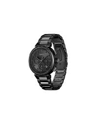 Hugo Boss® Men’s Quartz Black Dial Stainless Steel Analog Watch - 1514001