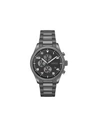 Hugo Boss® Men’s Quartz Grey Stainless Steel Grey Dial 44mm Watch - 1513991