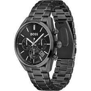 Hugo BOSS® Men’s Chronograph Quartz Stainless Steel Black Dial 44mm Watch 1513960