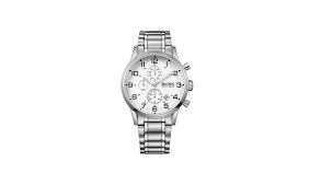 Hugo Boss Men’s Digital Silver Stainless Steel 44mm Watch HB1513182