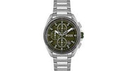 Hugo Boss Men’s Quartz Stainless Steel Green  Dial 44mm watch 1513951