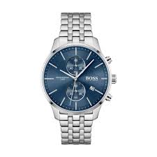 Hugo BOSS® Men’s Stainless Steel Blue Dial 42mm Watch 1513839