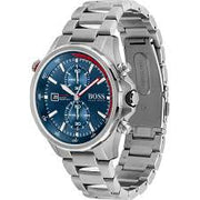 Hugo Boss® Men’s Quartz Stainless Steel Blue Dial 46mm Watch 1513823