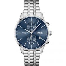 Hugo BOSS® Men’s Stainless Steel Blue Dial 42mm Watch 1513839