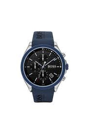 Hugo BOSS® Men’s Quartz Blue Silicone Strap Black Dial 44mm Watch 1513717