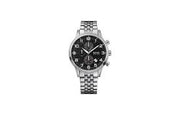 Hugo Boss Aeroliner Men’s Quartz Stainless Steel Black Dial 44mm  Watch - HB1512446