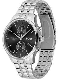 Hugo BOSS® Men’s Quartz Stainless Steel Black Dial 42mm Watch - 1513869