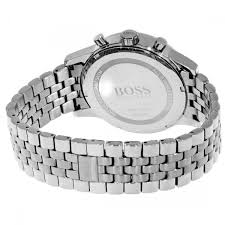 Hugo Boss Aeroliner Men’s Quartz Stainless Steel Black Dial 44mm  Watch - HB1512446