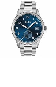 Hugo Boss Men’s Quartz Stainless Steel Blue Dial 44mm Watch – Model 1513707