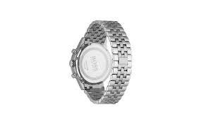 Hugo Boss Men’s Digital Silver Stainless Steel 44mm Watch HB1513182