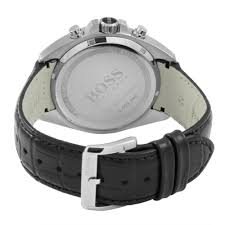 Hugo Boss Men's Analog Quartz Watch Stainless Steel Leather Strap - HB1512879