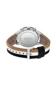 Hugo Boss Men’s Quartz Multi Nylon Strap Black Dial 44mm Watch 1513963