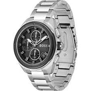 Hugo Boss Men’s Quartz Stainless Steel Black Dial 44mm Watch 1513949