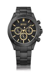 Hugo BOSS® Men’s Chronograph Quartz Stainless Steel Black Watch 1513278