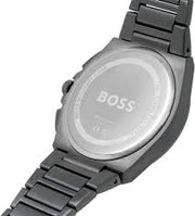 Hugo Boss® Men’s Quartz Grey Stainless Steel Grey Dial 44mm Watch - 1513996