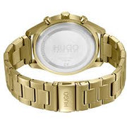 Hugo BOSS® Quartz Men's Watch HB1513340 44mm Yellow Gold Blue Bracelet