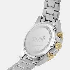 Hugo Boss® Men’s Quartz Two-Tone Stainless Steel Black Dial 45mm Watch - 1513908