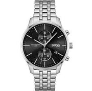 Hugo BOSS® Men’s Quartz Stainless Steel Black Dial 42mm Watch - 1513869