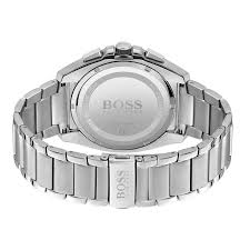 Hugo Boss® Men’s Quartz Silver Stainless Steel Blue Dial 44mm Watch - 1514007