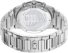 Ferragamo Chronograph Quartz SFME00321 Men's Watch Silver Steel Black Dial 42mm
