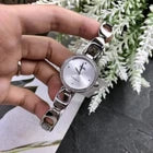 Coach Ladies Watch Stainless Steel band 1237141630s Silver Dial Logo
